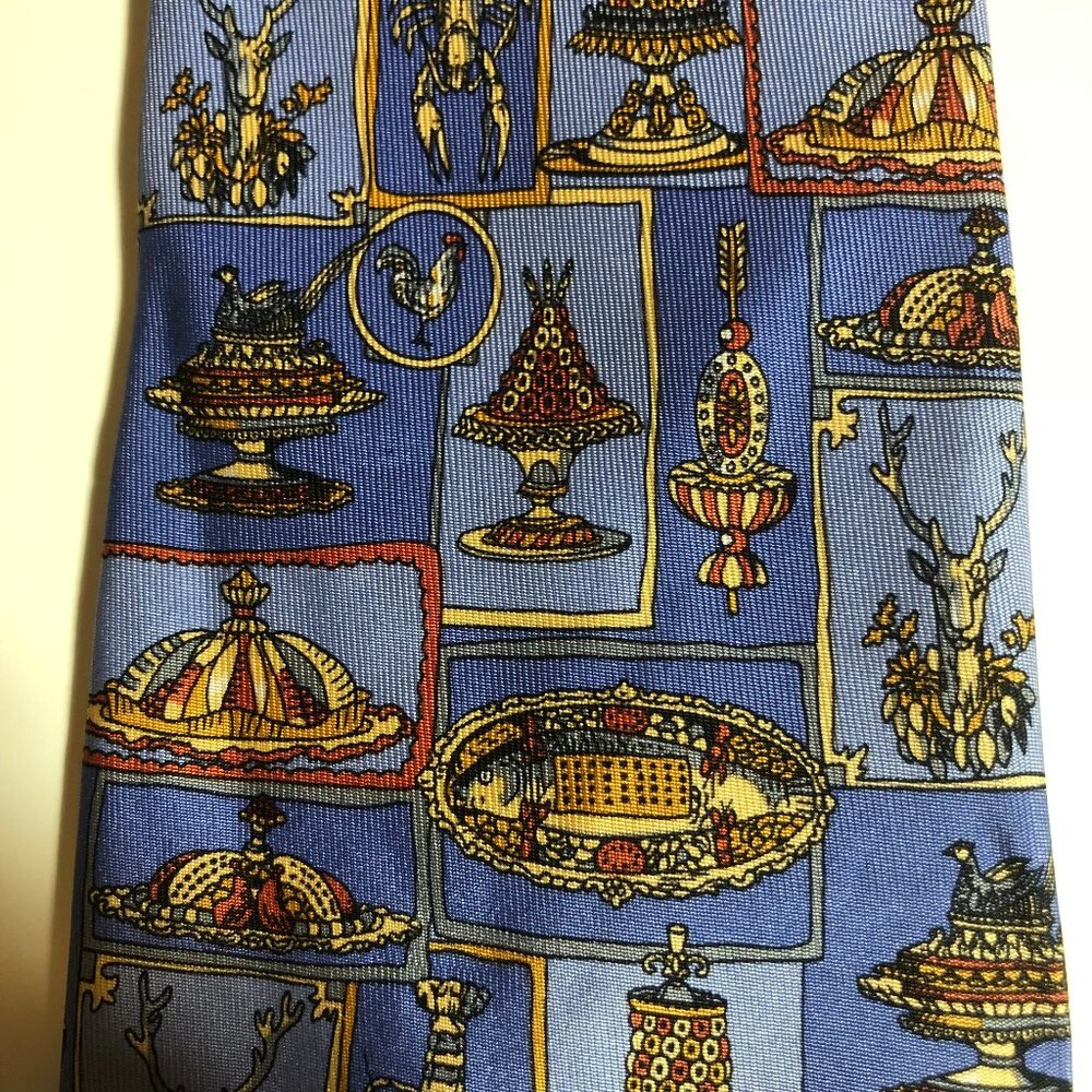 Indulge in Culinary Elegance: The Bocuse Classic Silk Necktie! - Picture 3 of 8
